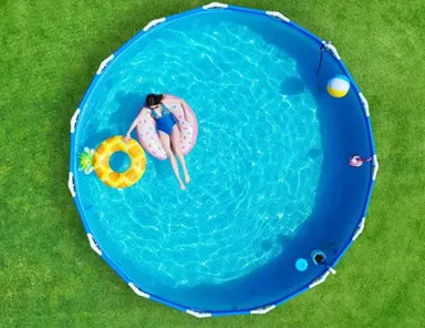 piscine auto porte